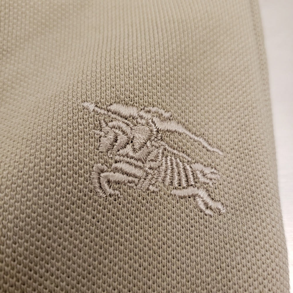 New Burberry brit men's beige polo shirt S,M,XL - Picture 2 of 8